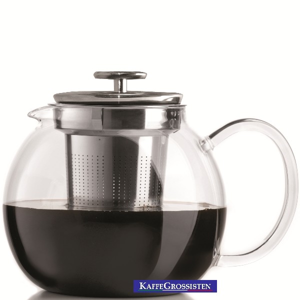 Bialetti Tea Press Glass 1 litre in stock for immediate delivery