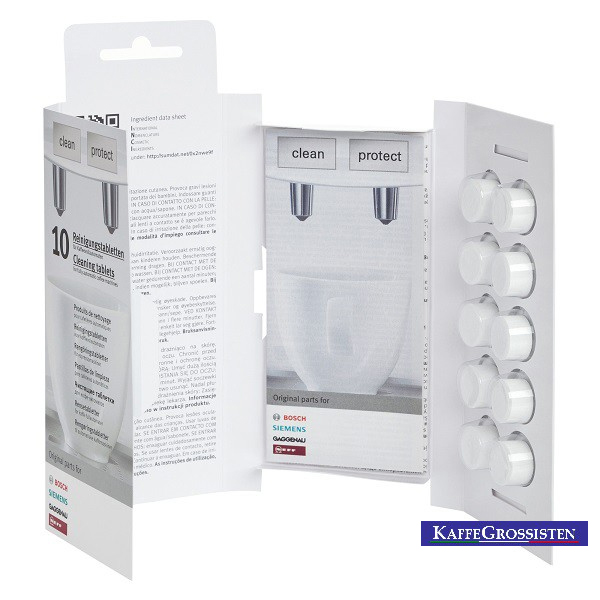 Siemens Bosch Cleaning Tablets for coffee machines